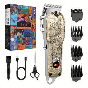 LQT Professional Men's Hair Clipper, USB Rechargeable High Power Hair Trimmer, Easy to Use for Home Haircut