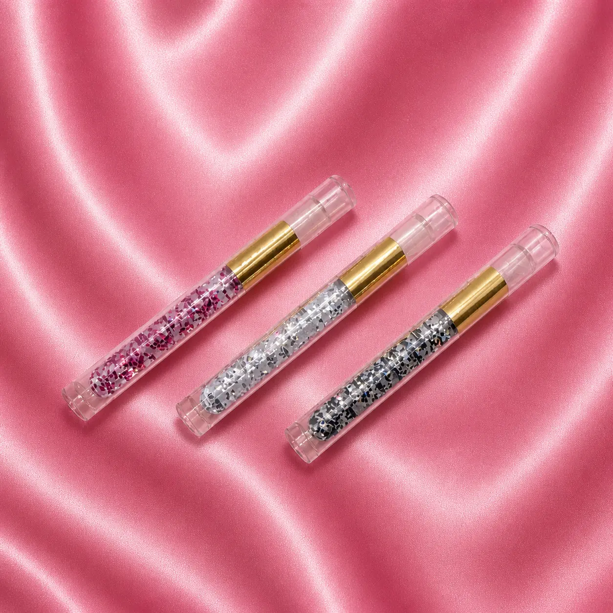 Glitter Lash Cleansing Brush With Storage Tube