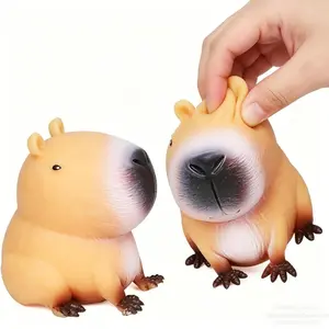Large Capibara Squishy Toy, Soft Slow-Return Stress Relief Doll, Fun Squeeze Toy for Daily Relaxation, Perfect Party Gift, Slow Rebound Squishies