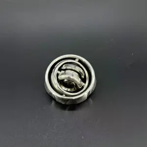 Stainless Steel Stress Relief Fidget Spinner, Quick Rotation Gyroscope, Metal Pointer Switch, Desk Decor, Creative Gift Idea, Office Supplies