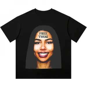 Marthe scientist vintage 90s graphic T-shirt-unisex retro short sleeve tee with "free hugs" print, 100% cotton, round neck, regular fit, 220g/m², hand wash or dry clean