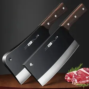 Professional Chef's Knife, Stainless Steel Kitchen Knife, Sharp for Slicing & Bone-cutting, Perfect for Vegetables, Fish, Meat & Bones, Chef Knives