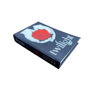 Twilight Book Replica Wallet – Hardcover-Style Book Wallet for Light Carry, 4 Card Slots, Coin Pocket, Unique Gift for Book Lovers