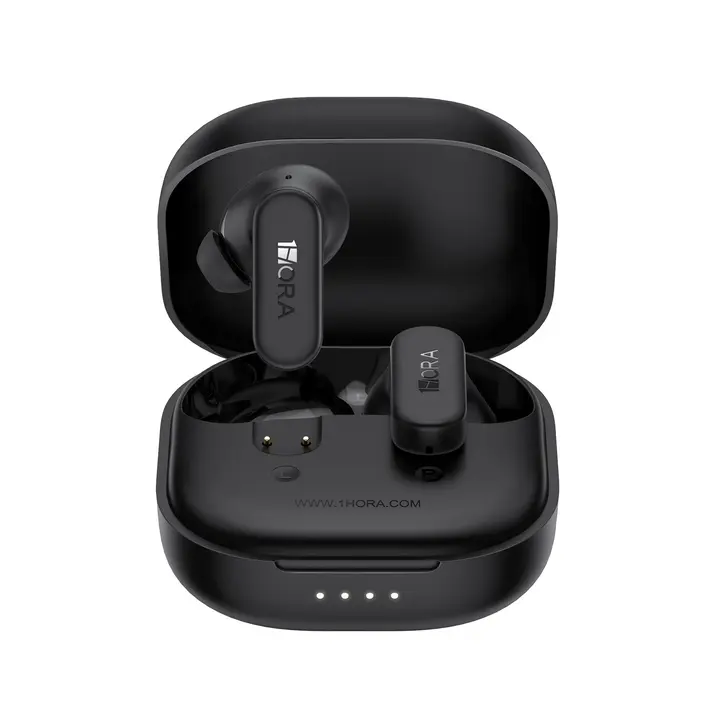 Bluetooth 5.4 Wireless In-Ear Audio Device (AUT214) with Charging Case, 24H Playtime, USB-C Fast Charging Port, High-Fidelity Stereo Sound, Built-in Mic for iPhone & Android - Work from Home Headphones