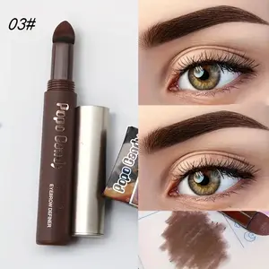 Long-Lasting Waterproof Eyebrow Dye Cream, Eyebrow Tint, Smudge-Proof, Natural Look, Easy Application with Sponge Tip, for Everyday & Special Events, Suitable for All Skin Types (Sensitive, Dry, Oily, Combination), Available in Black, Coffee Brown