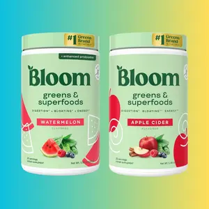 Bloom Nutrition Greens & Superfoods Powder (25 Servings) - 2 Pack