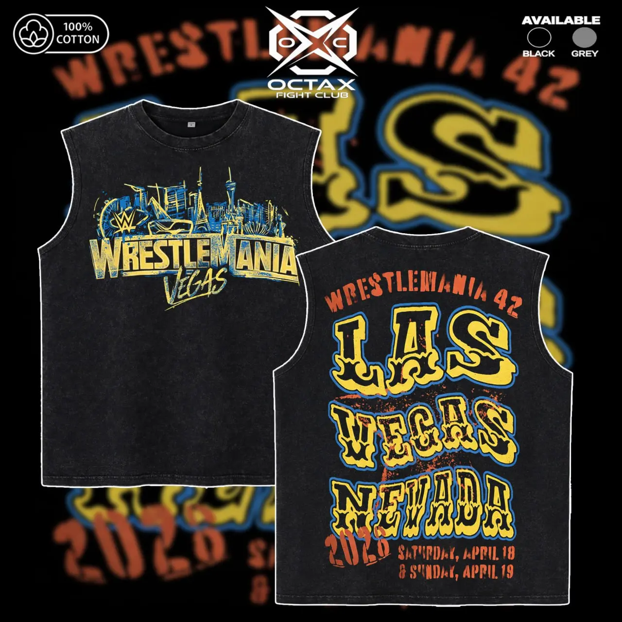 Acid Washed Tank Top