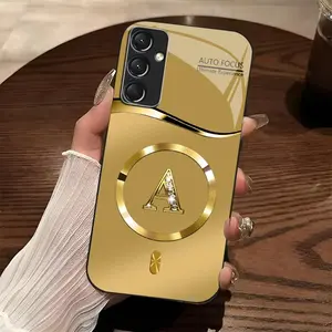 Suitable for [Galaxy A54] high-end MagSafe phone case，Features a magnetic attachment function，Each of the 26 letters has its own unique characteristics, so you can choose one. YM99