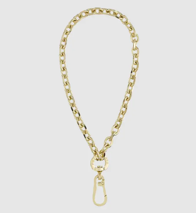 Gold Links PopSocket Phone Wrist Strap - Unisex Mobile Accessory, Stylish Tech Accessory for Smartphones, Accessories