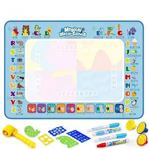 Magic Watercolor Canvas for Kids, Reusable Graffiti Drawing Pad, Large Absorbent Cloth, Interactive Art Toy, Birthday Gift for Boys and Girls
