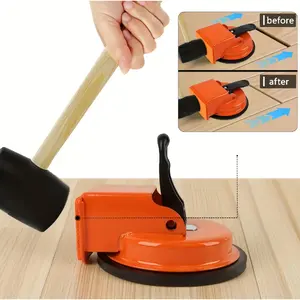 Floor Gap Fixing Tool - Enhanced Suction Cup & Sticky Pads for Laminate, Vinyl, Wood Floor Repairs - Durable, Compact, Efficient Repair Kit