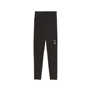 PUMA Womens X Alex Toussaint Shapeluxe High Waist 78 Athletic Leggings Casual - Black