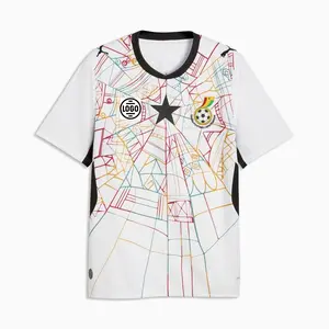 Personalized Ghana Soccer Jersey Full Set World Cup 2026, Custom Name Number Logo National Soccer Jersey B