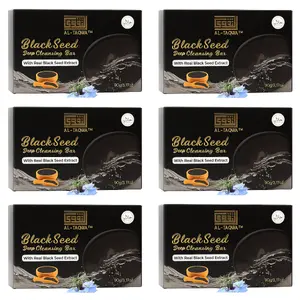 Black Soap - 90g All Natural Moisturizing Body Wash for Radiant Skin Care with Real Black Seed Extract Gentle Formula for Daily Cleansing Moisturize Hydrating