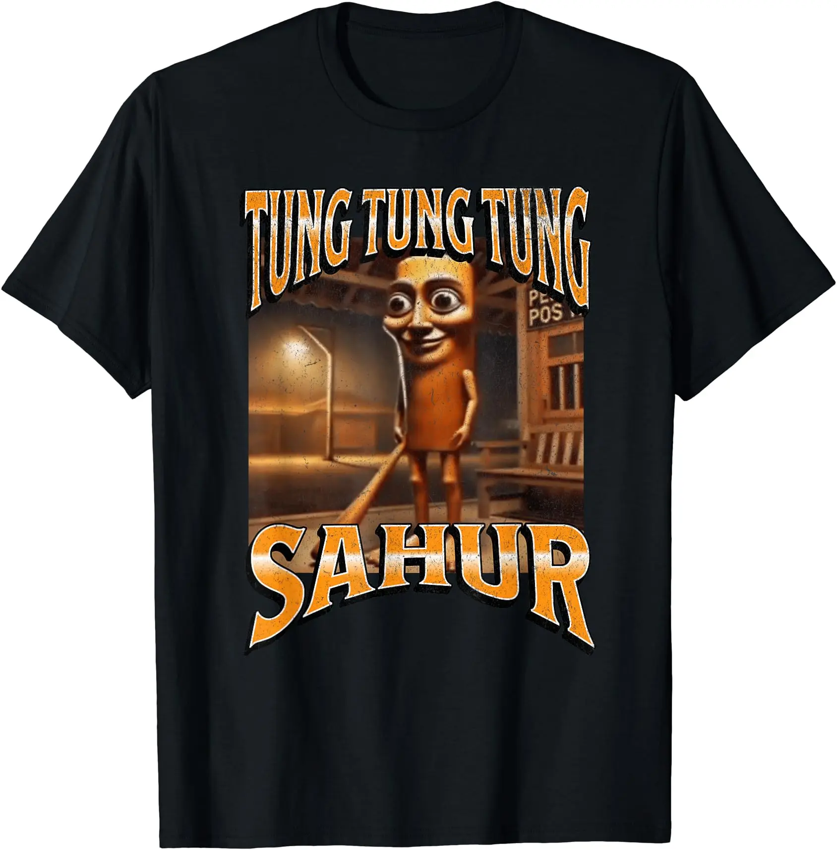 ung Tung Sahur Funny Italian Brainrot Meme Graphic T-Shirt