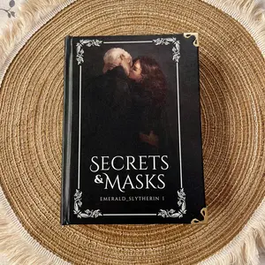 Secrets & Masks by Emerald Slytherin | Premium Hardcover Collector Edition | Dark Fantasy Romance | Dramione Book | Luxury Gold Corner Binding