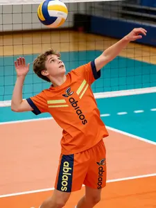 Boys' Colorblock Track Pants Set, Dual Stripes Design, Active Style, Perfect for Parties & School Wear, Summer Casual