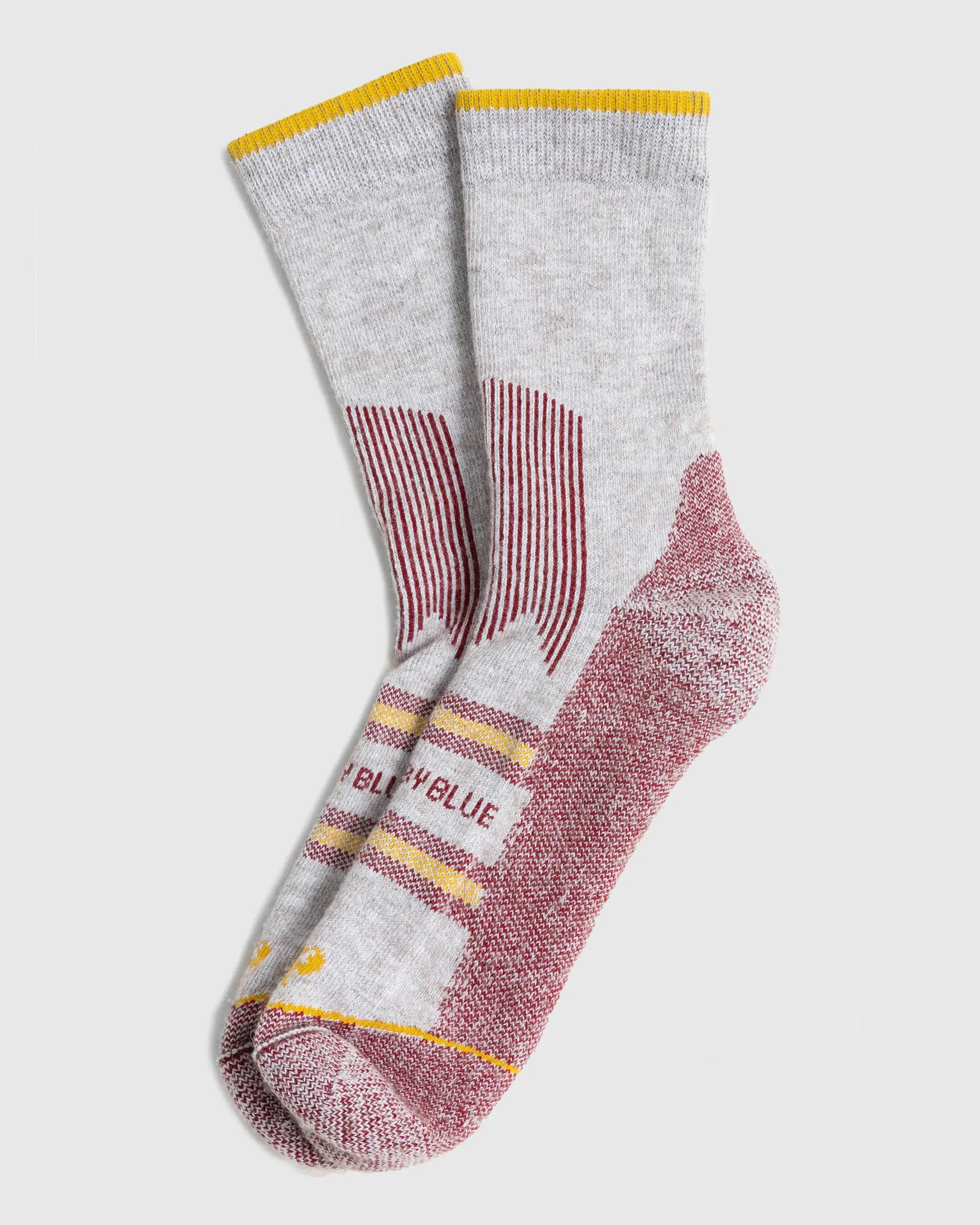 Men's & Women's Ultra-Warm Bison Trail Socks - Spandex, Compression Fit, Flat, Ribbed Socks for Home, Outdoor Use, Activewear