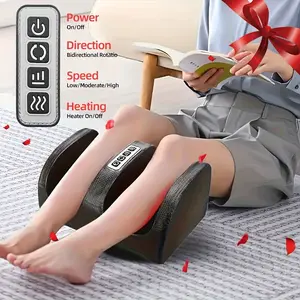 [Renhui]Electric Foot Leg Massager Heating Function Adjustable Multiple Body Parts Relaxation Full Body Comfort Home Gift give me  foot  massager  original