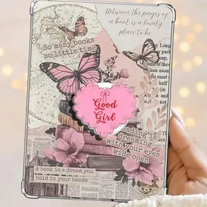 StyleOfMe Good Girl Pink Coquette Bow Girlie Bookish Griptok Pop socket Smut Good girl Dark Romance Spicy Books Kindle accessories Pink Heart Kindle Holder Kindle Accessories Phone Holder MagSafe PopSocket Phone Grip Magnetic Pop Socket Phone Grip