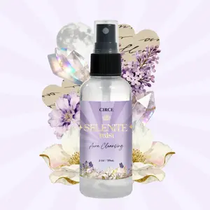 CIRCE Selenite Aura Cleansing Mist 2 oz Energy Clearing Spray with White Tea & Ginger for Spiritual Practices and Meditation unisex