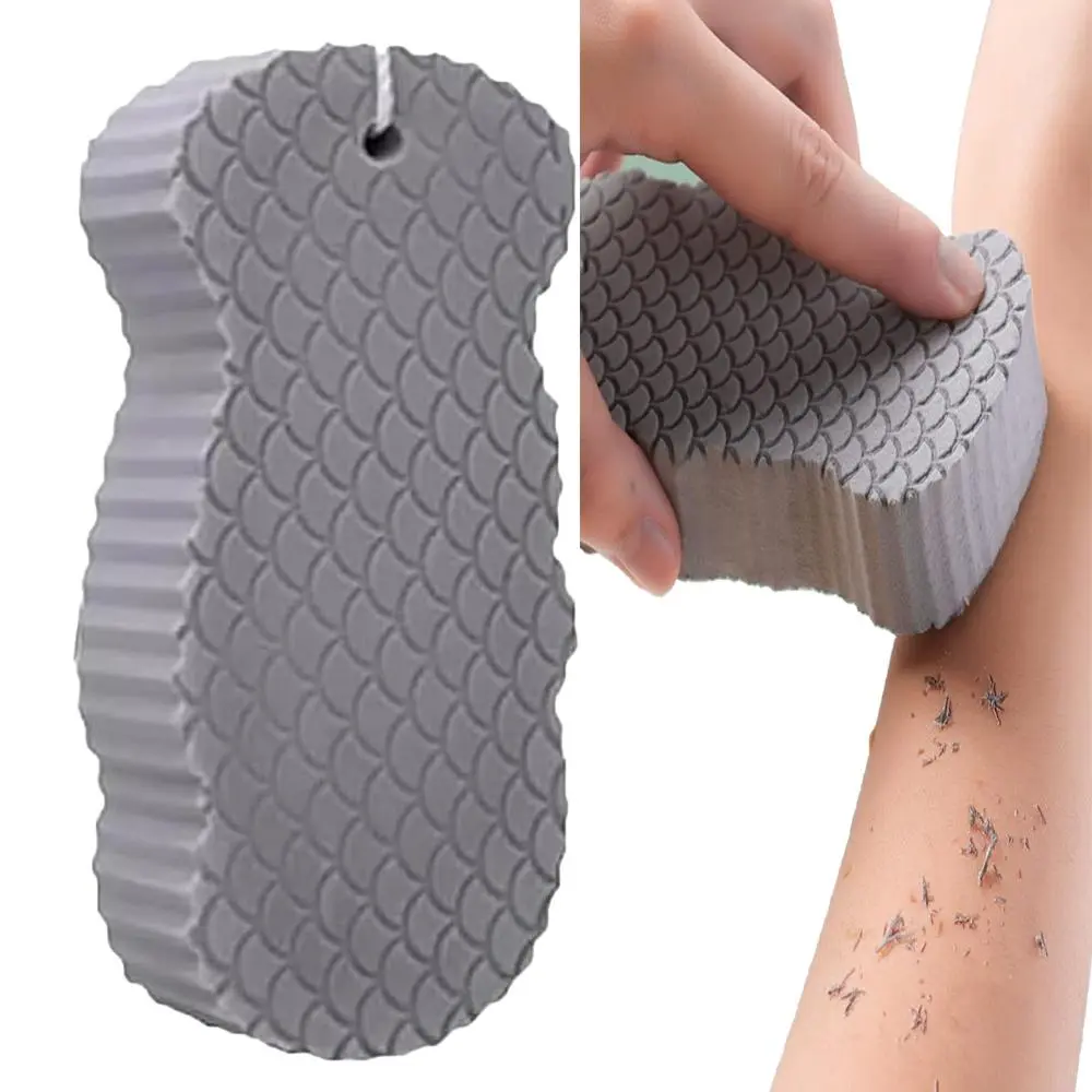 Magic Exfoliating Bath Sponge, 3D Ultra Soft Body Sponge, Body Scrubber, Exfoliating Loofah, Exfoliating Tool, Reusable, Skin Friendly, Alternative to Exfoliating Gloves, Adult and Kids
