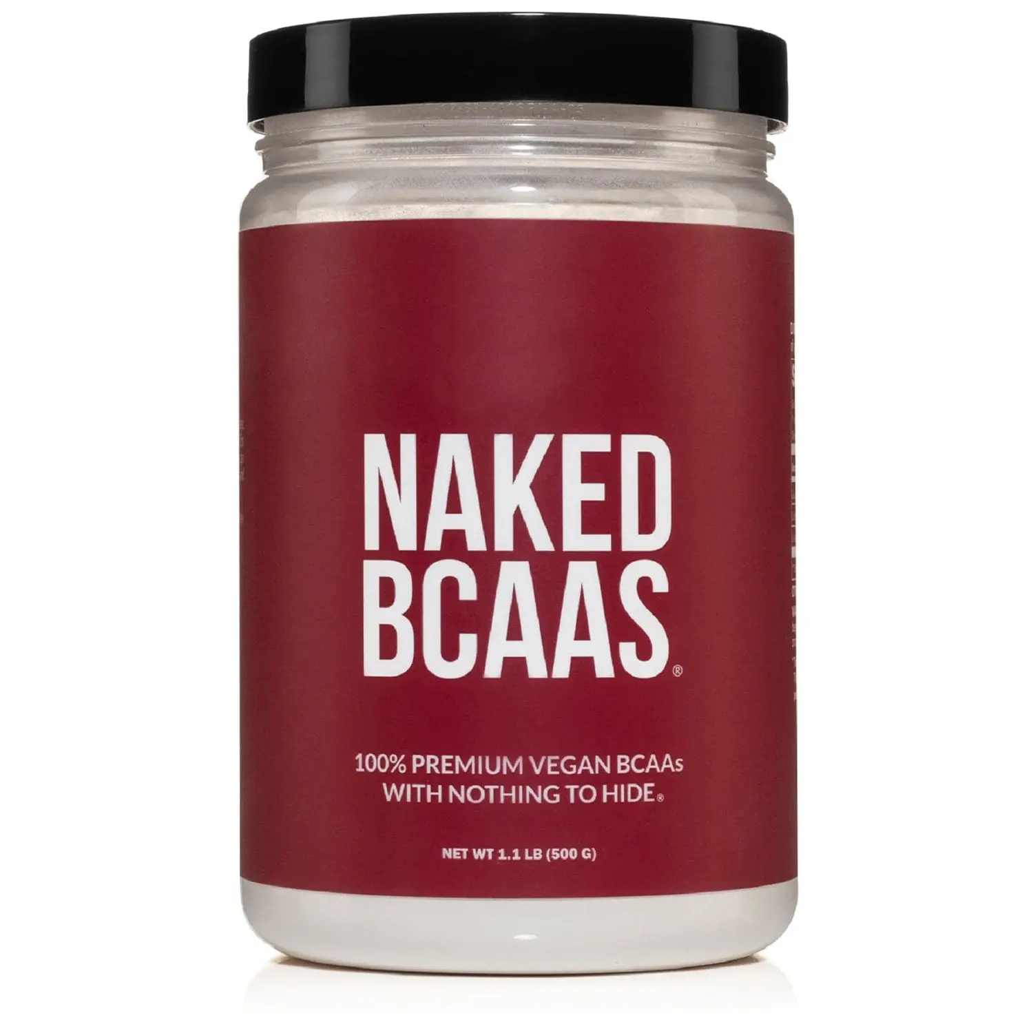 Naked BCAAs - 100 Servings | Branched Chain Amino Acids for Muscle Development & Optimum Recovery | Natural, Fast Dissolving, Vegan Supplement