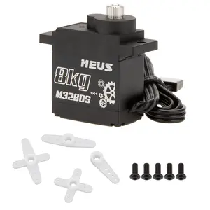 MEUS RACING 8KG Digital RC Micro Servo for Axial SCX24 Traxxas TRX4M Redcat Ascent-18 1/18 1/24 RC Crawler (M3280S)