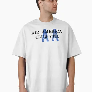 1960s Air America Laos Oversized T-Shirt Stay Cool