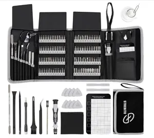 Precision Screwdriver Set 142-Piece Computer Tool Kit Magnetic Screwdriver Set Laptop Screwdriver Kit Electronic Repair Kit Tech Toolkit for PC, Phone, Macbook, Nintendo, PS4, Xbox Controller