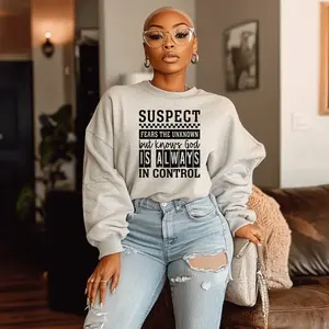 Suspect Fears the Unknown- Screen Print Transfer