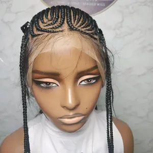 fulani braid with boho with baby hair