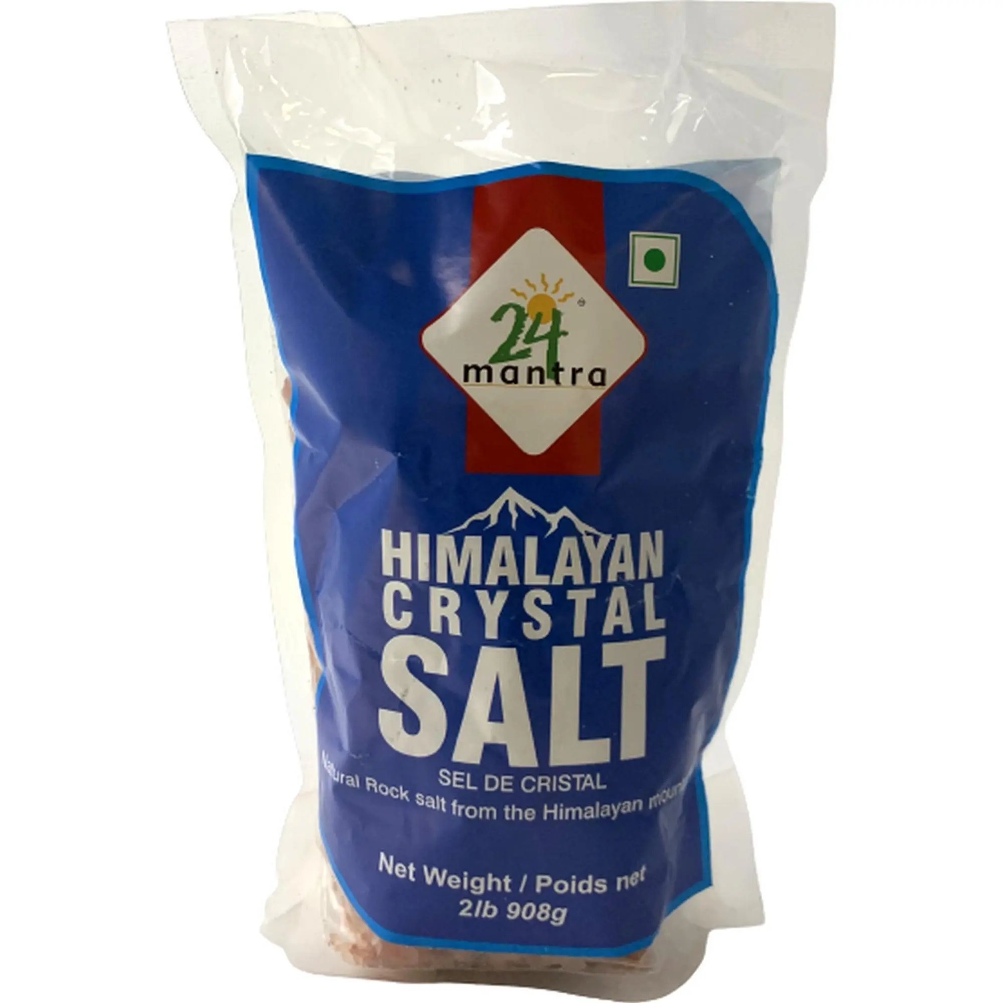 24 Mantra Organic Himalayan Crystal Salt 2lb