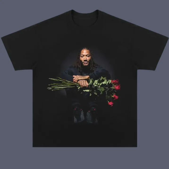DERRICK ROSE Vintage Tee, DERRICK ROSE T-Shirt, Unisex Basketball Shirt, Graphic Tees, Sweatshirt Menswear Womenswear Streetwear