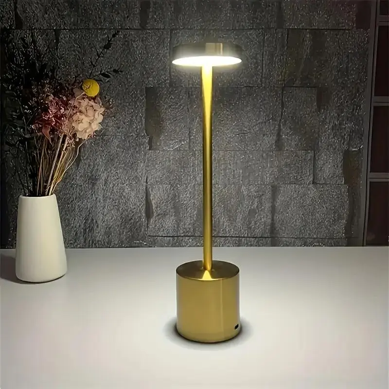 USB Rechargeable Table Lamp, Touch Control Wireless LED Lamp, Portable Night Light, Led Nightlight, Nightstand Led, Modern Night Lights, Modern Mood Lighting for Bedroom, Living Room, Home Decor, Indoor Decorative Light, Decorative Lamps