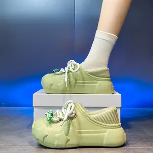 Couple Warm Plush Lined Clogs Shoes, 360 Degree Temperature Control, Anti-Slip Wear-Resistant Sole, Comfortable Design for Home & Dorm Use