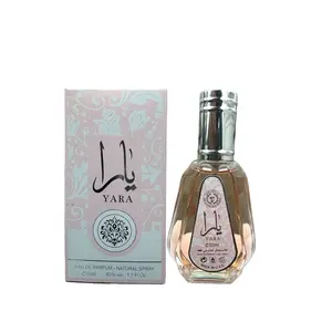 Ard Al Zaafaran Yara 50 ML - Women's Fragrance with Heliotrope, Orchid, Tangerine, Gourmand Accord, Tropical Fruits, Vanilla, Musk and Sandalwood