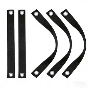 5-Pack Tree Wind Barrier Straps, Adjustable Fabric Plant Support Anchors, Durable Storm Protection for Trees, 10-60 Pieces