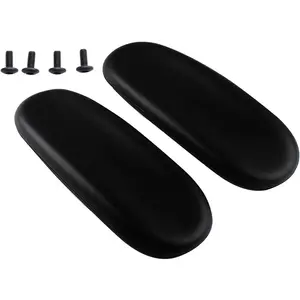 Office Chair Arm Rest Replacement Fits  Styles of Arms with 4" Mounting Hole Patterns Screws Set Desk Armrest Cover(2Pack)