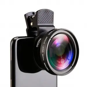 0.45X 2 in 1 Macro Wide Angle Mobile Phone Camera Lens