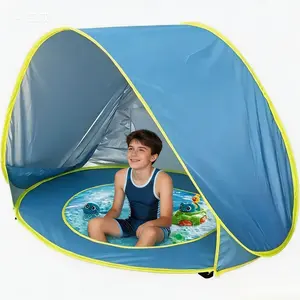 Sunshade Beach Tent, Portable Quick Setup Sunshade Tent, Suitable for Hiking- High Quality, Sunshade Umbrella, Hiking Shelter, Pop-up Tent, Lightweight Tent, High-quality Tent, Outdoor Sunshade Canopy, Family Outing camping essentials