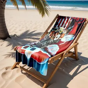 1 piece Grinch Monster Movie Time themed beach towel - All-season comfortable flannel blanket, modern style, suitable for sofas and beds, digitally printed pattern, super soft and warm, 100% polyester material, machine washable, suitable for home
