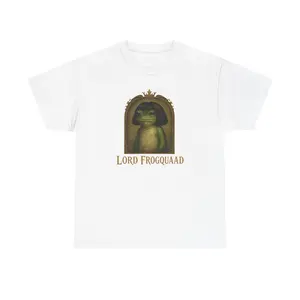 Lord Frogquaad T-Shirt | Regal Frog Portrait Tee