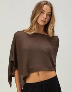 FULL TILT Womens Crop Poncho