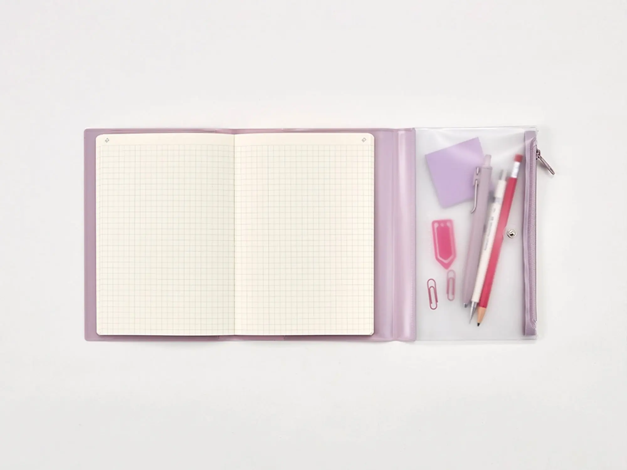 Isshoni PVC Pen Case & Notebook Cover