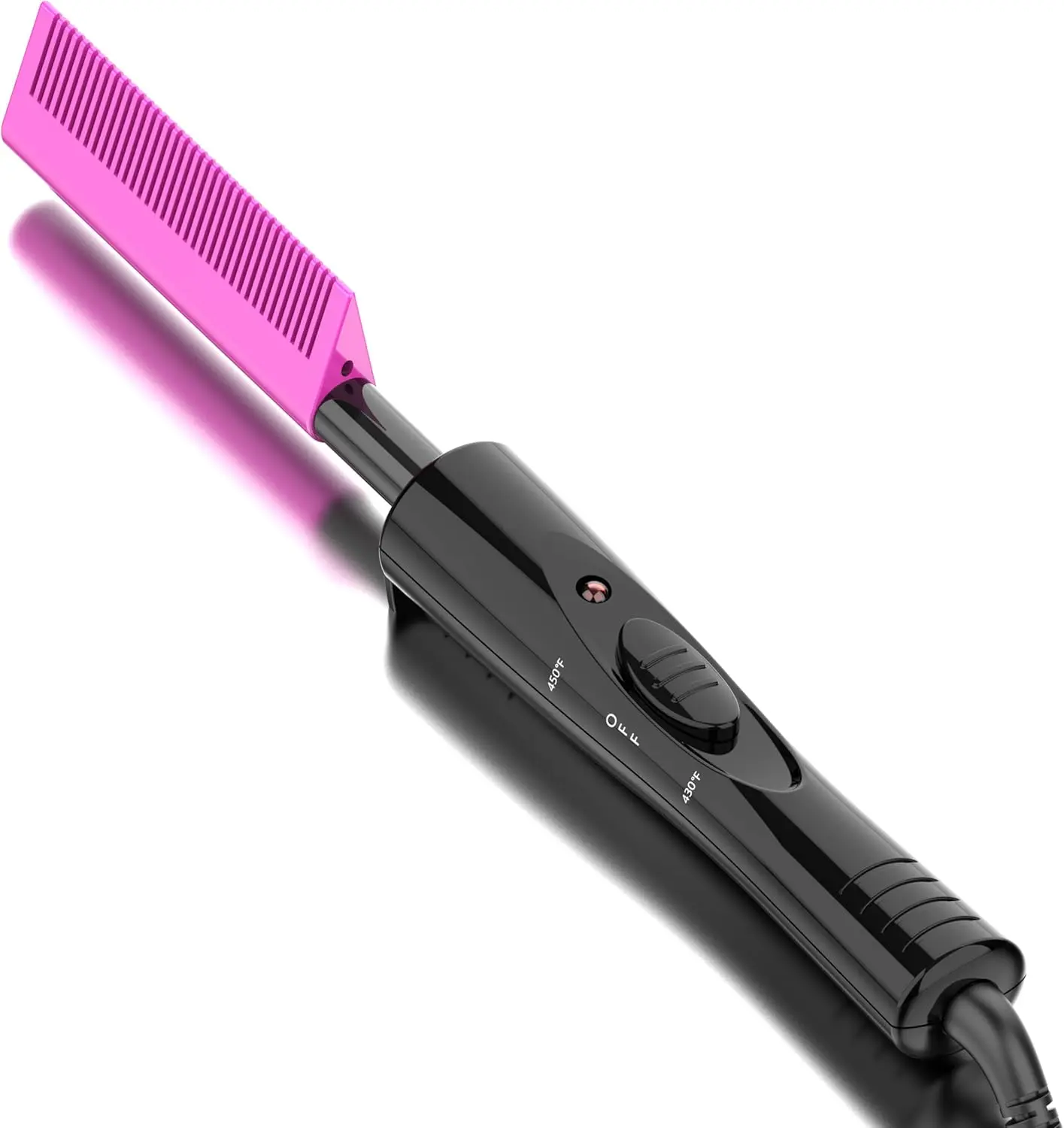 DAN Technology Dual Voltage hot Comb,450°F Hot Comb for Wigs | *Ceramic Technology *30sec Fast heating *High and low switch *Dual voltage