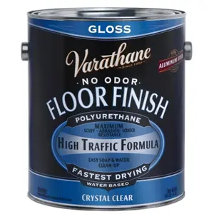 212 MAIN Rustoleum Classic Diamond Wood Floor Finish, Gloss Shine, Stain Resistant, Easy Apply Floor Coating, 2-Pack (230031)
