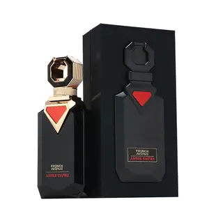 French Avenue Amber Empire Perfume EDP 100ml for Men Oriental Woody Fragrance with Vanilla Pod & Amber Notes 2025 Launch