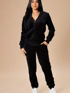 The Original Trendsetter Velour Set - Black