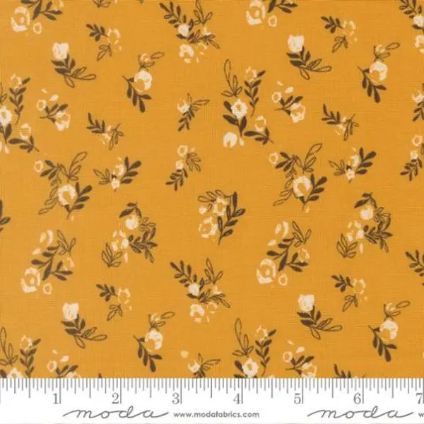 Fabric Moda Dijon Branchlet Bud Boho Haven by the Quarter Yard 45646-13